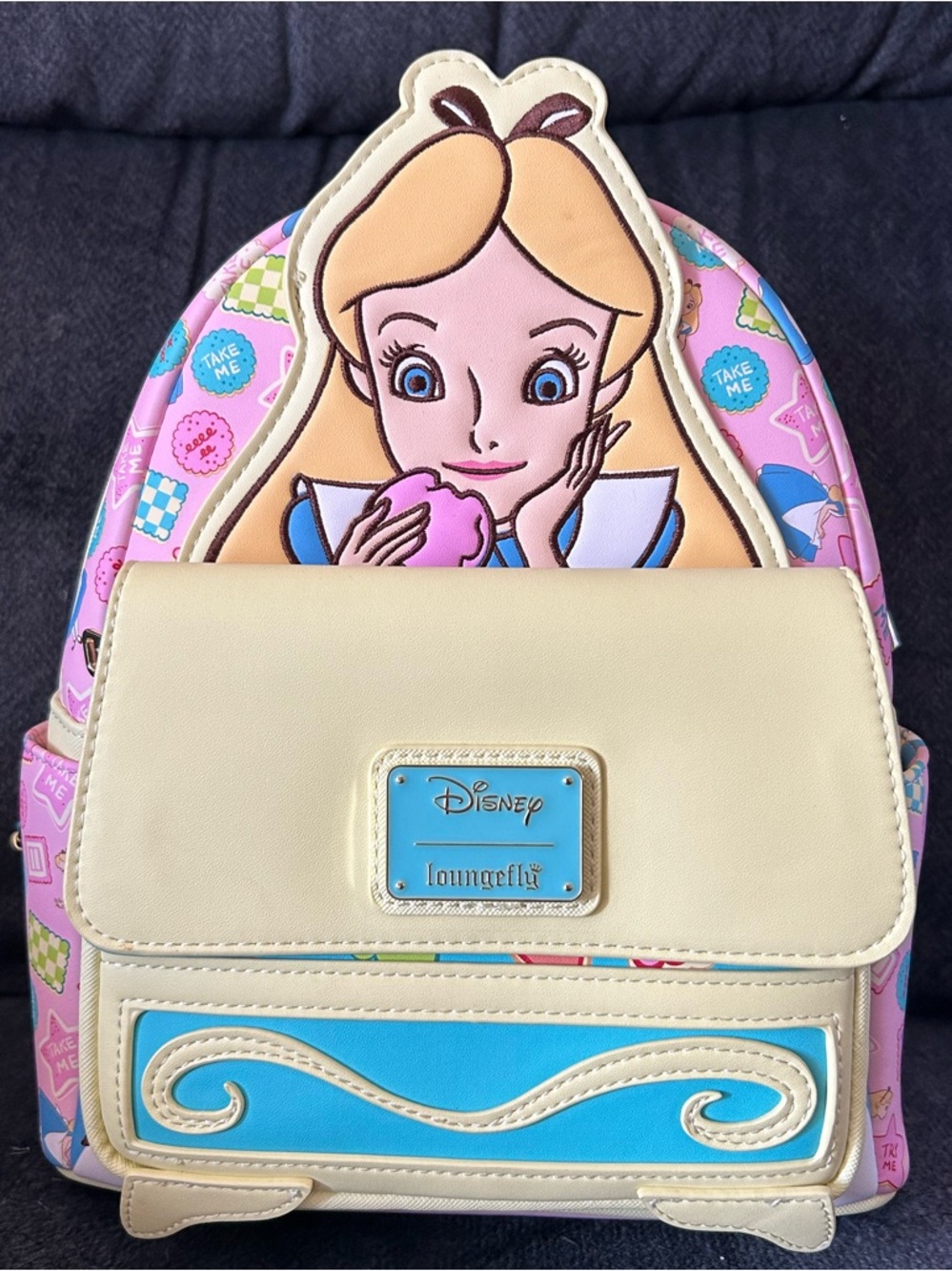 Alice in Wonderland Loungefly Mini Backpack